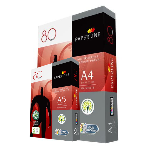 A5 Paperline Copy Paper 80gsm - Box of 10 Reams