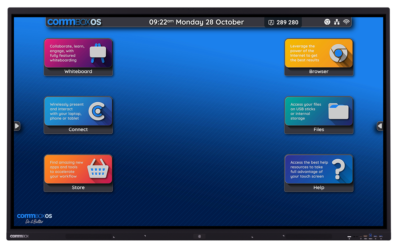 CommBox S5 Interactive Display