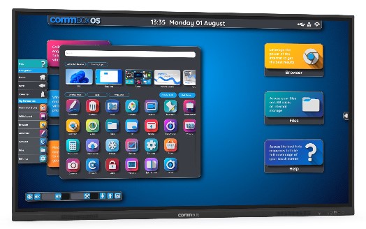 Sharp Interactive Whiteboards, Commbox Interactive Whiteboards – OfficeDNA